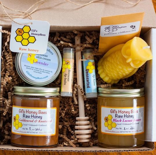 inexpensive mother's day gifts - Honey Gift Basket