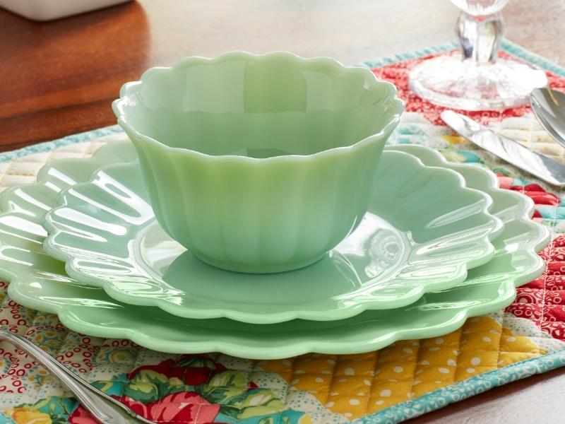 Pioneer Woman Jade Salad Plates For 26Th Anniversary Gift Ideas