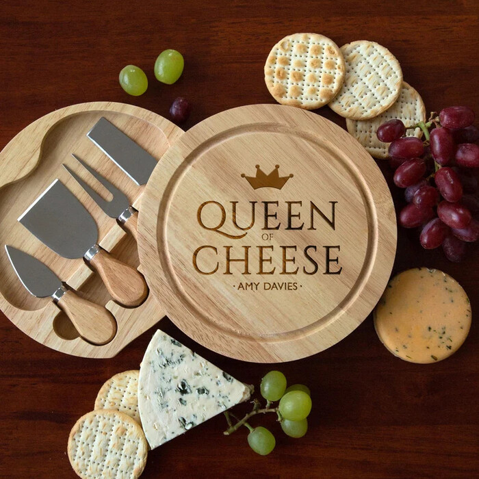 Cheese Board Set - Wedding Gifts For The Mother Of The Bride. 