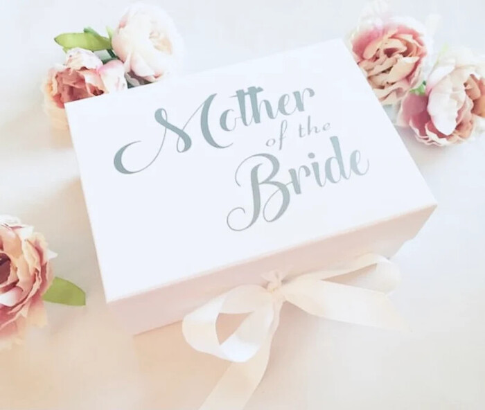 Gift Box Set - Gift For Mother Of The Bride From Bride. 