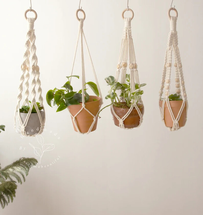 Macrame Plant Hangers.