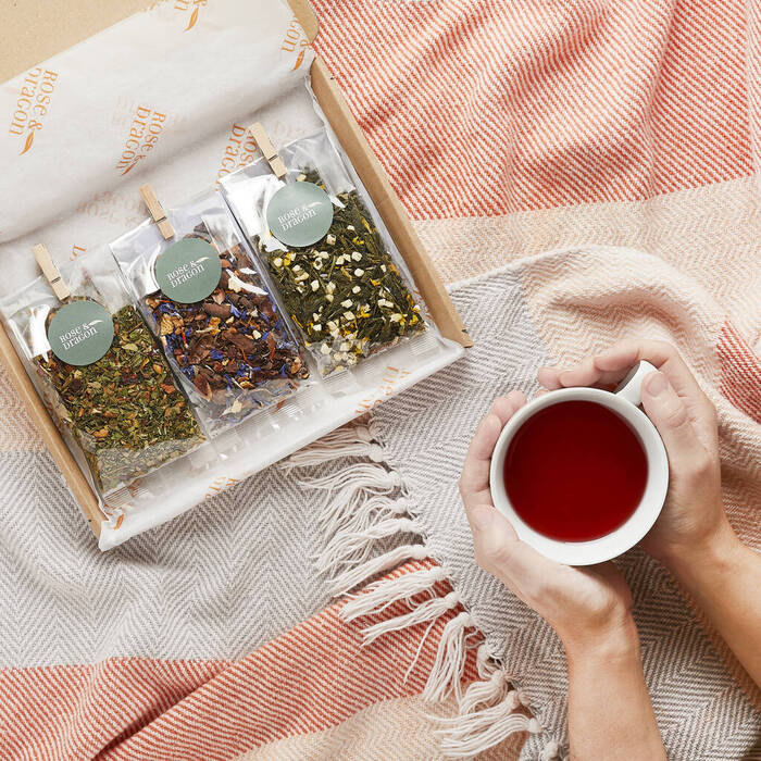Tea Meditation Gift Set - wedding gift for mother of bride. 