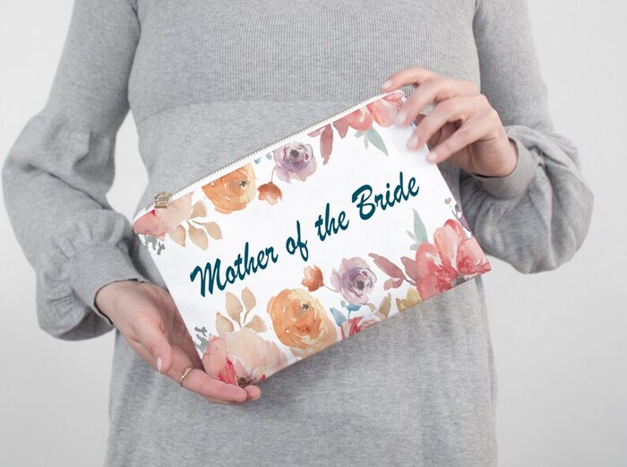 Mother Of The Bride Makeup Bag - Wedding Gifts For The Mother Of The Bride. 