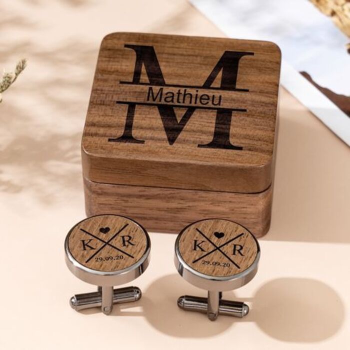 Engraved Cufflinks: Cool Customized Gifts For Boyfriends