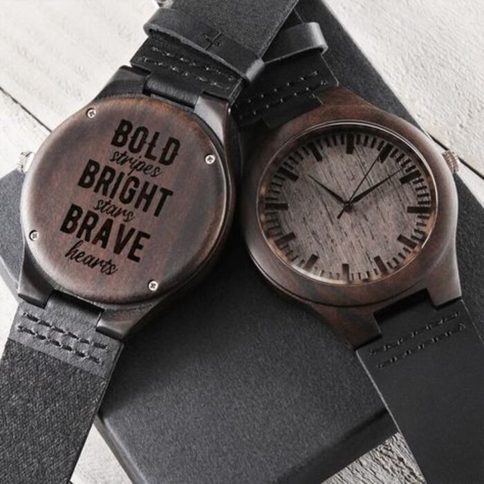 Wooden Watch: Cute Personalized Gifts For Boyfriends