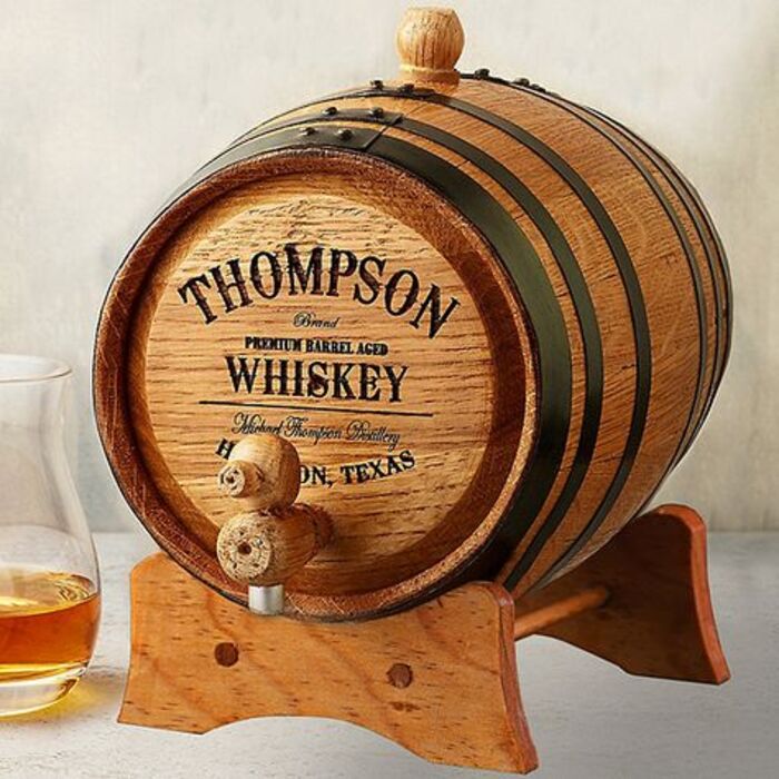 Whiskey Barrel: Cool Photo Gift For Boyfriend