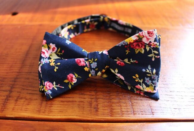 Easter Gifts For Adults - Floral Bowtie