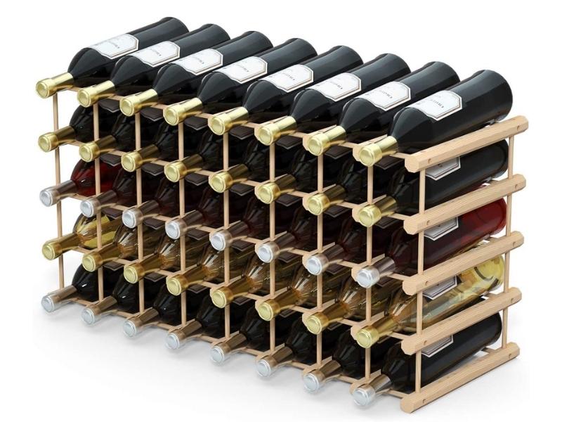 Forty Bottle Wine Rack for modern 19th anniversary gift ideas