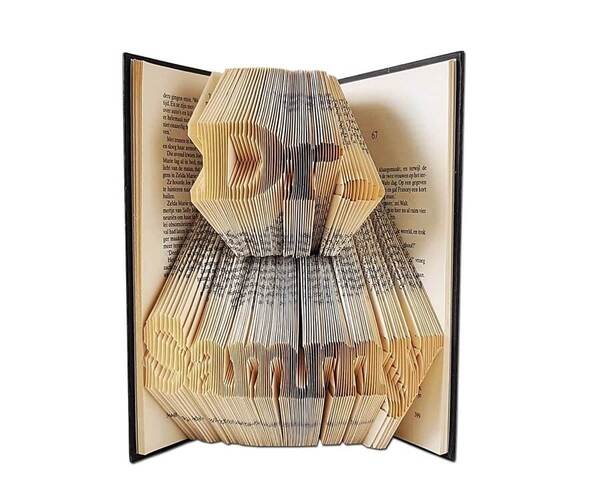 Doctor retirement gifts - Folded Book Art