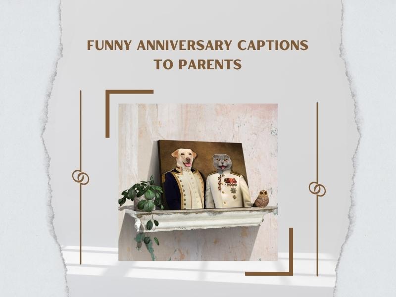The Admiral And The Sargent Wall Art Decor With Funny Anniversary Captions