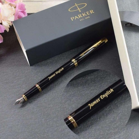 unique teacher retirement gifts - Engraved Fountain Pen