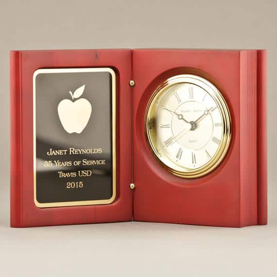 Retirement Gifts For Teacher - A Book Clock