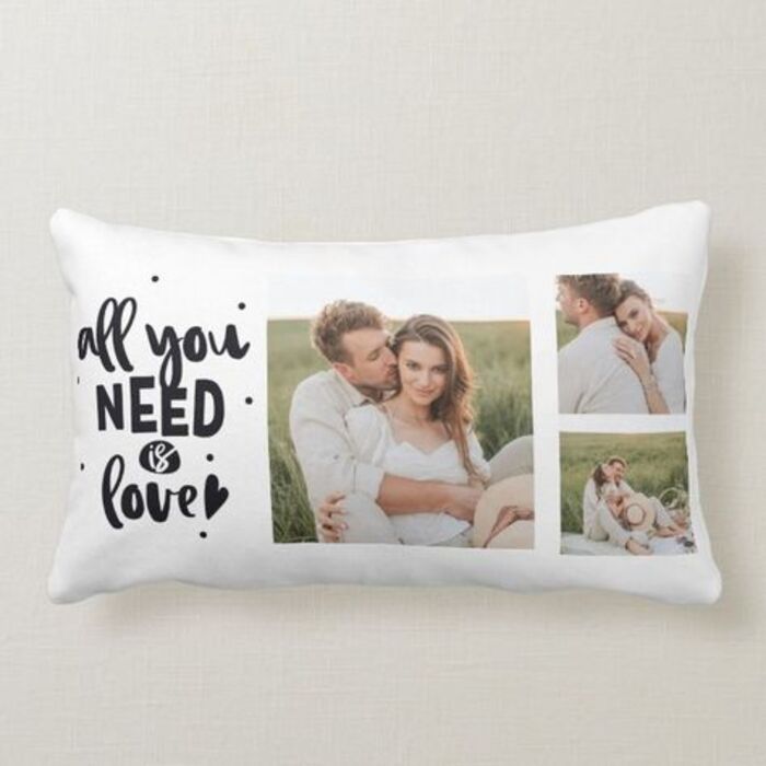 Photo pillows: thoughtful boyfriend personalized gifts