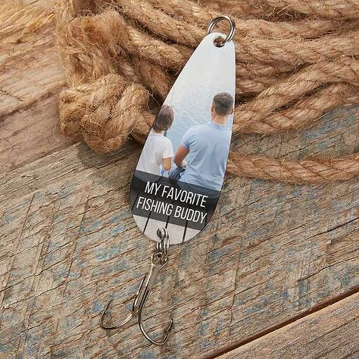 Personalized Fishing Lure: Unique Photo Gift For Your Partner