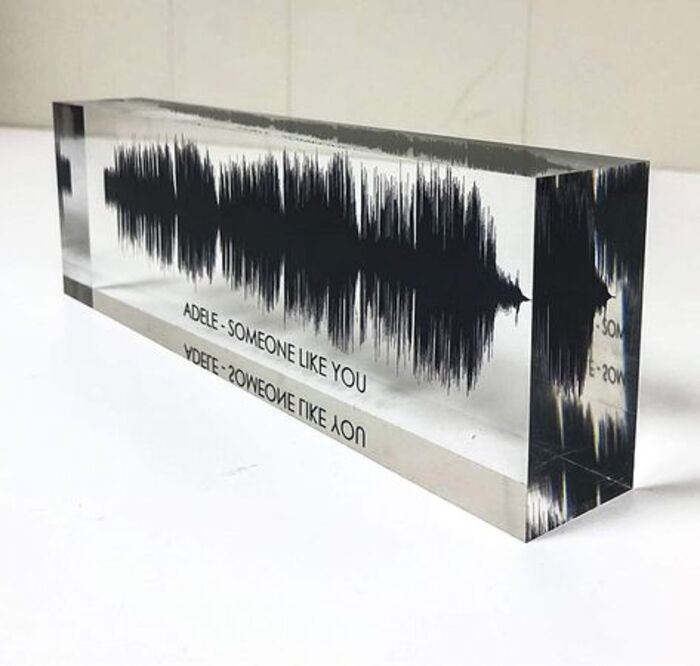 Soundwave art: romantic custom gift for boyfriend