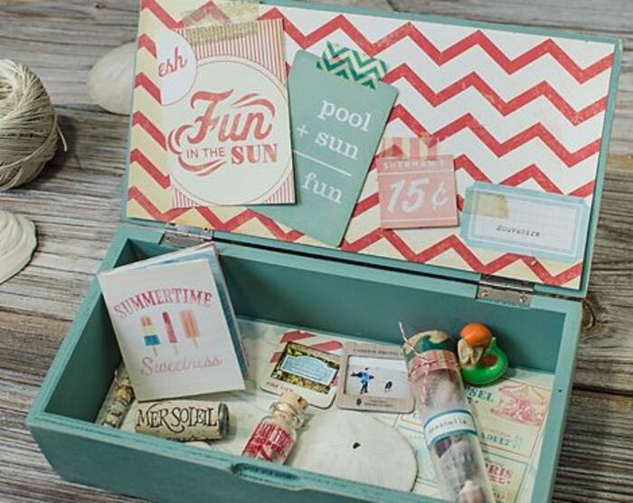 Holiday memory box: cute gifts for boyfriend