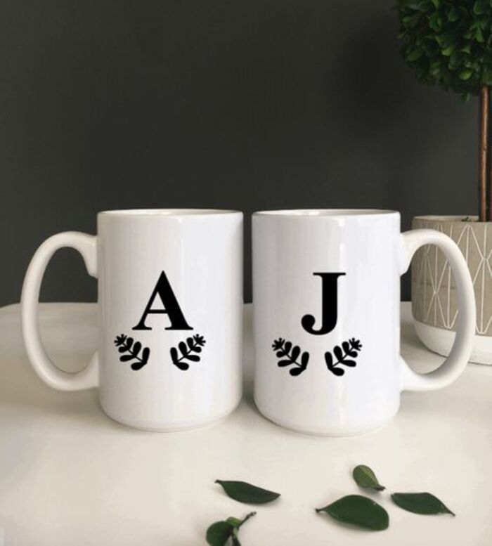 Adorable Lyrical Mugs : Couple Coffee Mugs