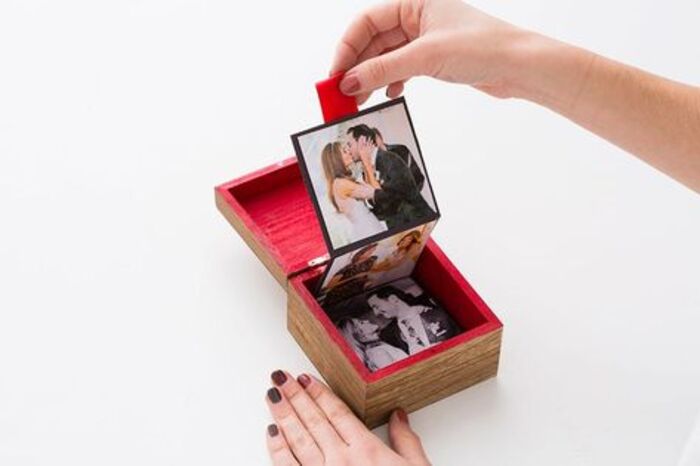 Adorable DIY valentines gift box for partner