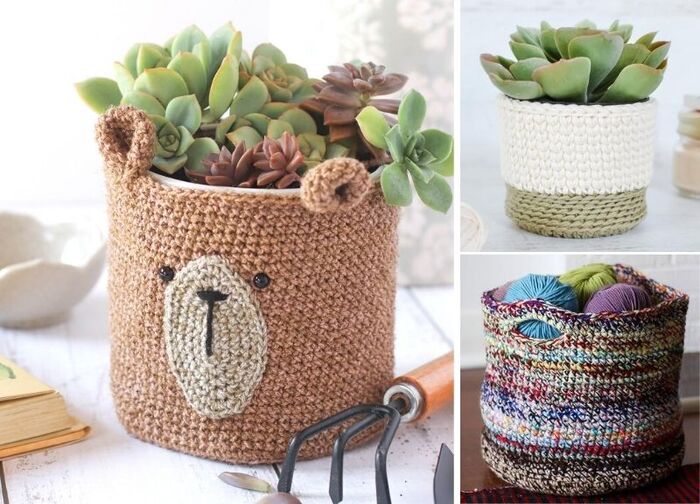 Mother's day gifts for daughter - Crochet Basket
