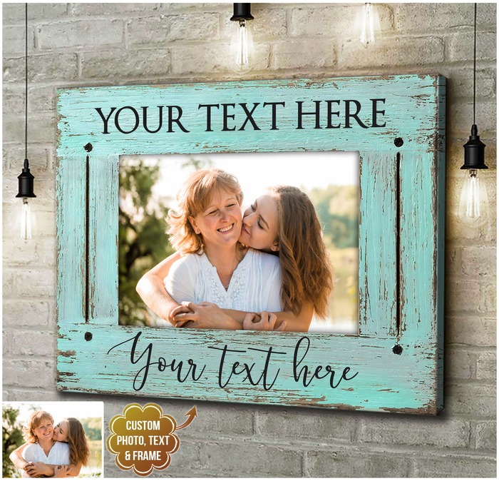 Mother's day gifts for daughter - Custom Mother-Daughter Portrait