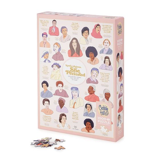 Mother's day gifts for daughter - The “Nevertheless She Persisted” Puzzle