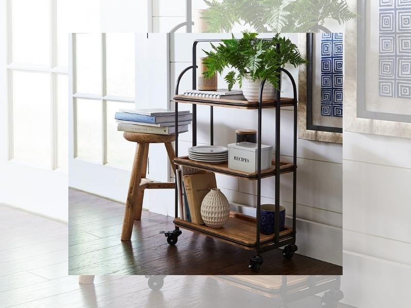 Modern Farmhouse Bar Cart for the 29th anniversary present