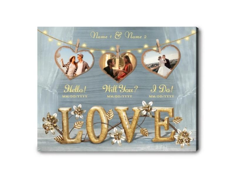 Gift Ideas For Couple Oh Canvas For The 60Th Anniversary Gift