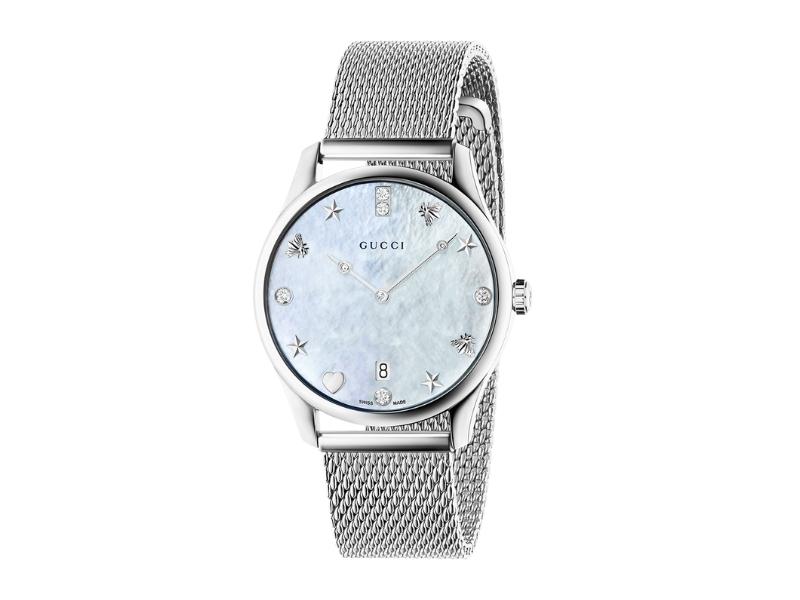 Diamond Bangle Strap Watch for the 60th wedding anniversary gift for parents