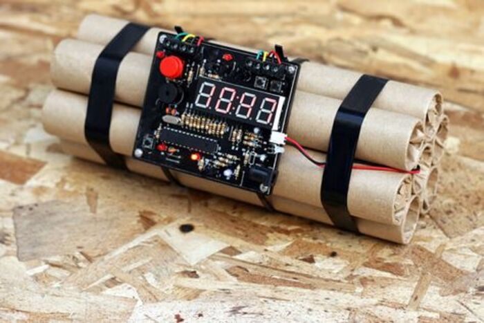 Defusable Bomb Alarm Clock: Gag Gift Idea For Boyfriend