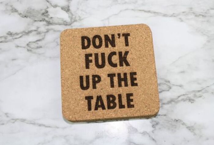 Hilarious Table Coasters: Funny Gifts To Get Your Boyfriend