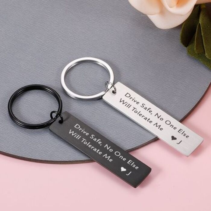 Personalized Funny Keychain - Funny Gifts For Boyfriend