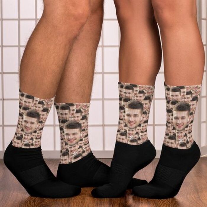 Face socks: hilarious gift for men