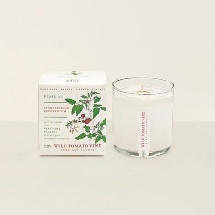 Tomato Vine Candle: Cool Present For Mom Who Loves Gardening