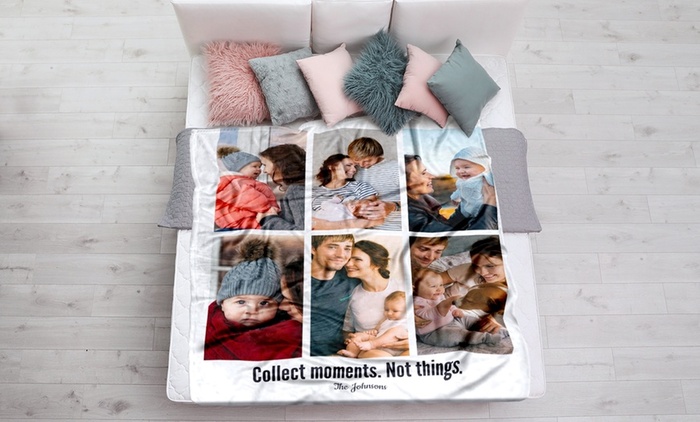 Mother'S Day Gifts For Girlfriend -Custom Photo Blanket