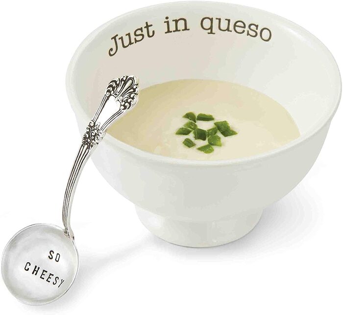 Mother's day gifts for girlfriend -Just in Queso Dip Bowl Set