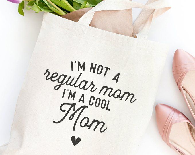 Mother's day gift ideas for girlfriend - I’m a Cool Mom Tote Bag