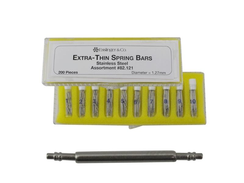 Esslinger Double-Flanged Spring Bars for 31st anniversary gifts