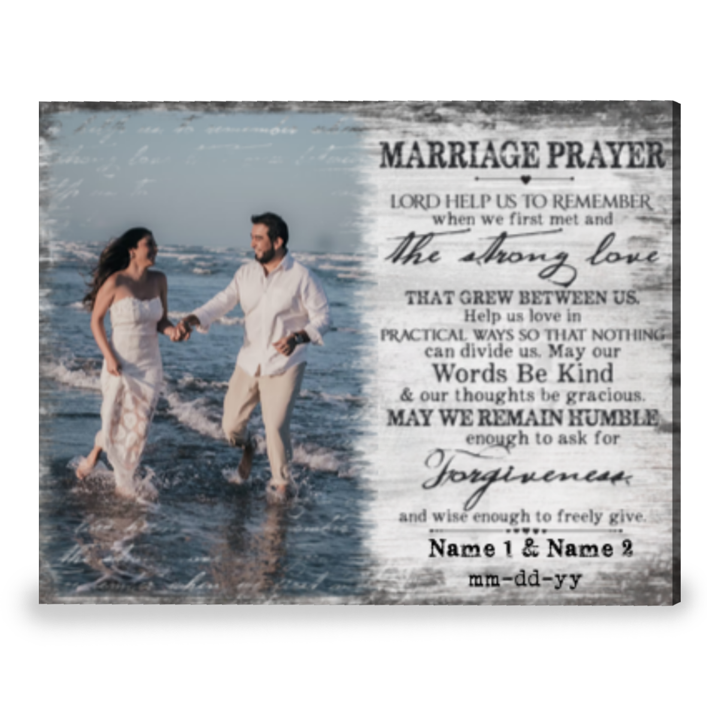 Marriage Prayer, Wedding Gifts for Couples Unique 2022, Bridal