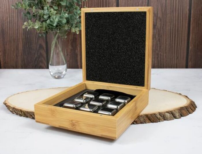 Whiskey stones: cool gift for retired father