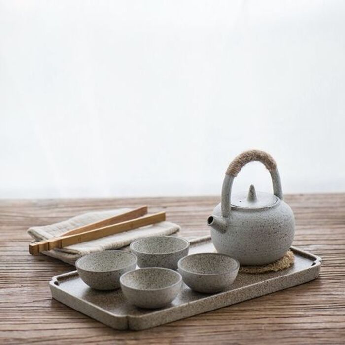 Japanese teapot set: retirement gift for father