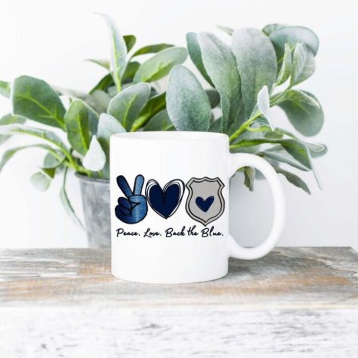Cool coffee mug for retired cops