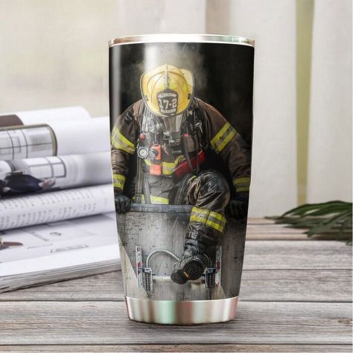 Customized tumblers: cute present for retired firemen