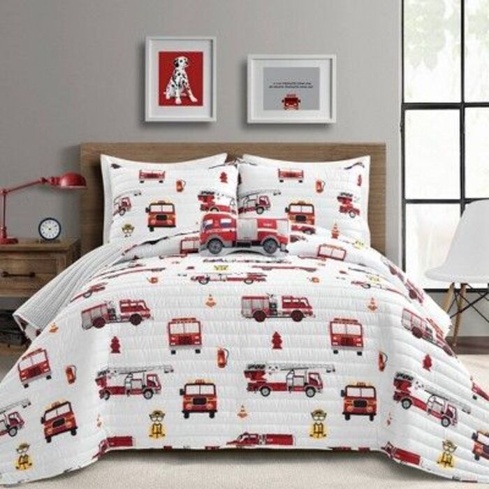 Firetruck Blanket: Thoughtful Present For Retired Firefighters
