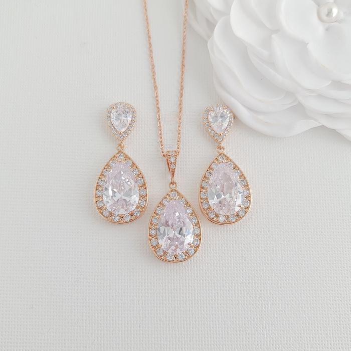 Mother'S Day Gifts For Aunts - Teardrop Jewelry Set