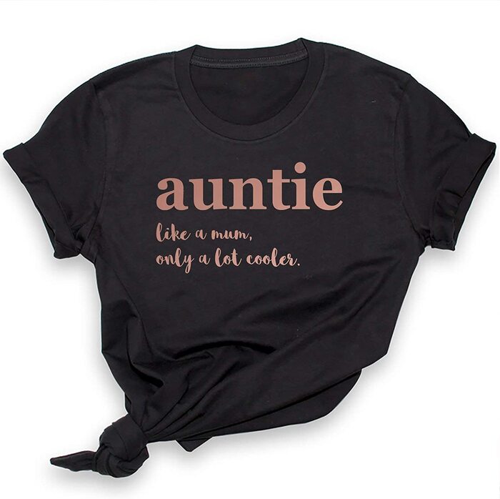 Mother'S Day Gifts For Aunts - Auntie T Shirt