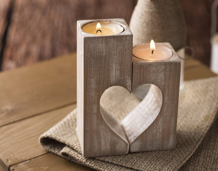 Gifts For Aunts On Mother'S Day - Rustic Candle Holder