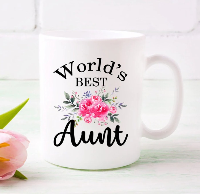 Mother's Day Gifts For Aunts - World's Best Aunt Mug
