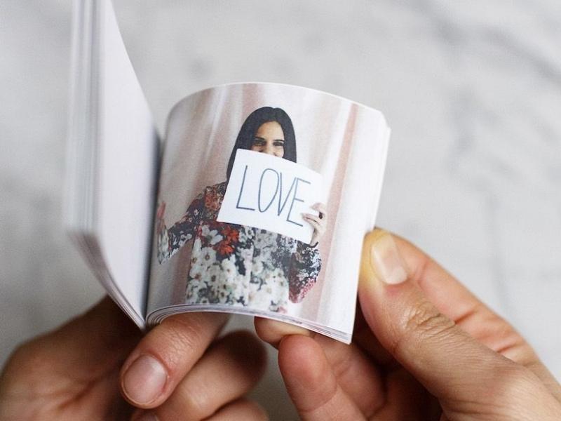Photo Flip Book for good diy anniversary gifts