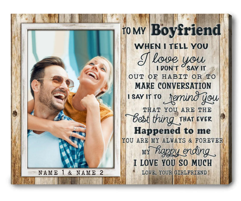 Cute Graduation Gifts For Boyfriend - Canvas