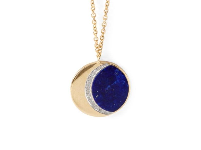 Catbird Moon Phase Necklace For The 32 Year Anniversary Gift